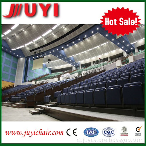 Theater seating portable indoor bleachers telescopic seating systemJY-768